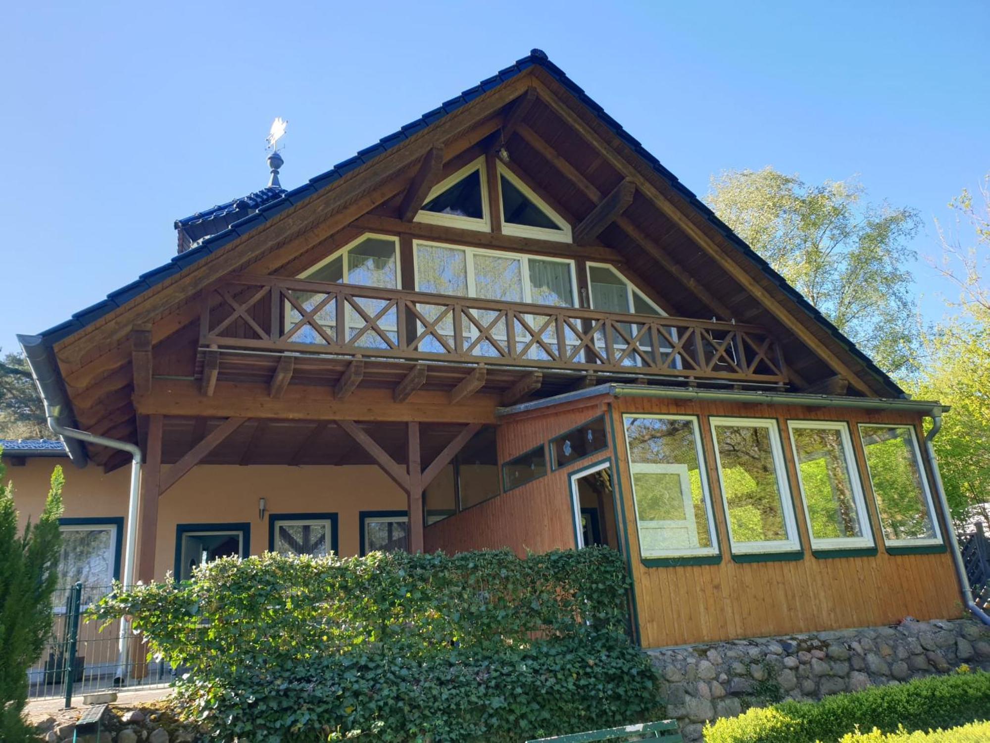 Ferienhaus Star Villa-Paelitzsee Grosszerlang Eksteriør bilde